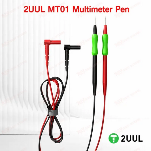 2UUL MT01 Multimeter Pen 1000V Gold-Plated Probe Tip