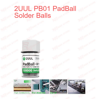 2UUL PB01 PadBall Solder Balls