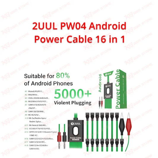 2UUL PW04 Android Power Cable 16 in 1