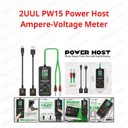 2UUL PW15 Power Host Ampere-Voltage Meter