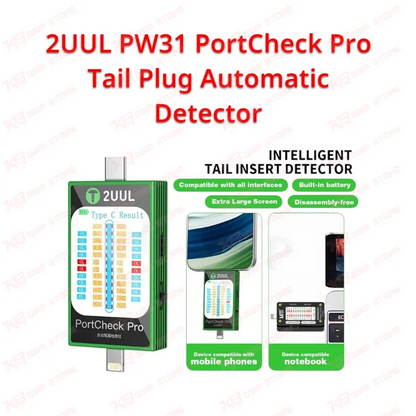 2UUL PW31 PortCheck Pro Tail Plug Automatic Detector