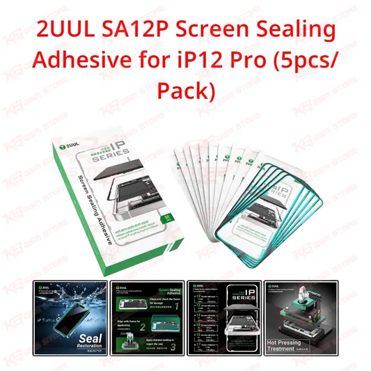 2UUL SA12P Screen Sealing Adhesive for iP12 Pro (5pcs/Pack)