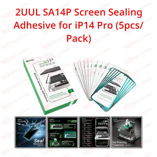 2UUL SA14P Screen Sealing Adhesive for iP14 Pro (5pcs/Pack)