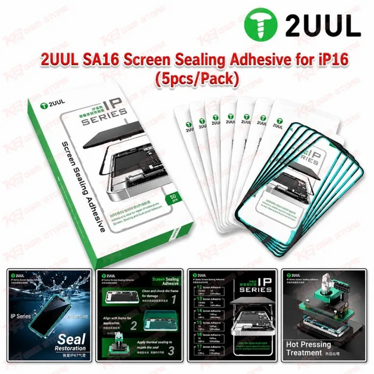 2UUL SA16 Screen Sealing Adhesive for iP16 (5pcs/Pack)