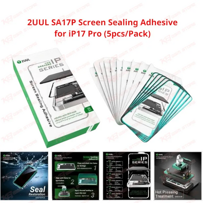 2UUL SA17P Screen Sealing Adhesive for iP17 Pro (5pcs/Pack)