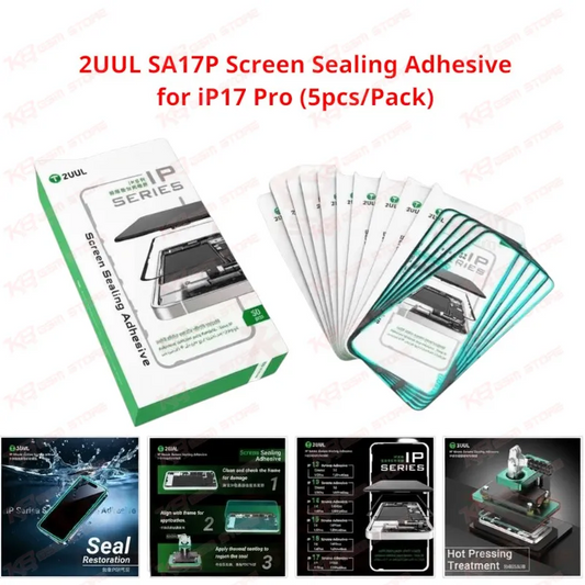 2UUL SA17P Screen Sealing Adhesive for iP17 Pro (5pcs/Pack)