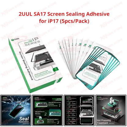 2UUL SA17 Screen Sealing Adhesive for iP17 (5pcs/Pack)