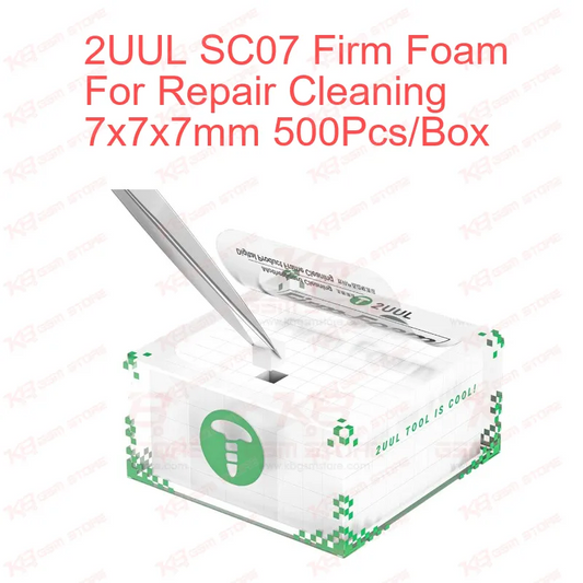2UUL SC07 Firm Foam For Repair Cleaning 7x7x7mm 500Pcs/Box