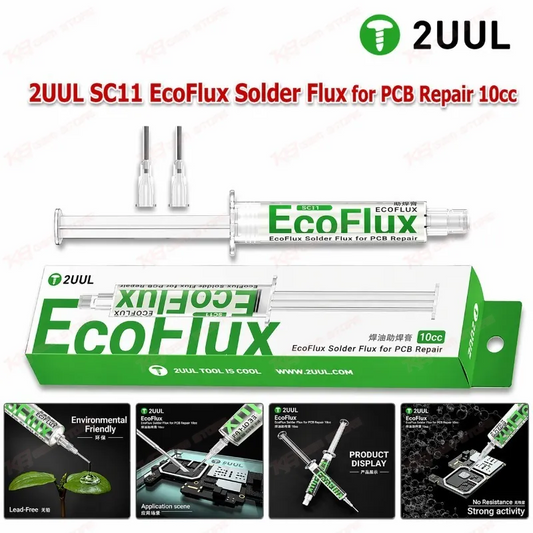 2UUL SC11 EcoFlux Solder Flux for PCB Repair 10cc
