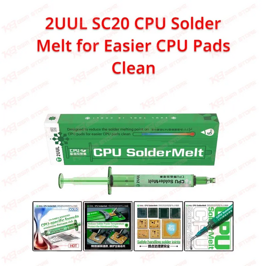 2UUL SC20 CPU Solder Melt for Easier CPU Pads Clean