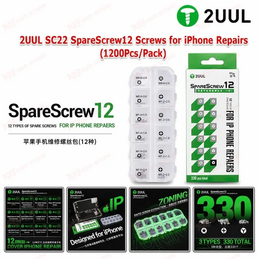 2UUL SC22 SpareScrew12 Screws