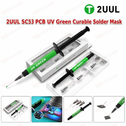 2UUL SC53 PCB UV Green Curable Solder Mask