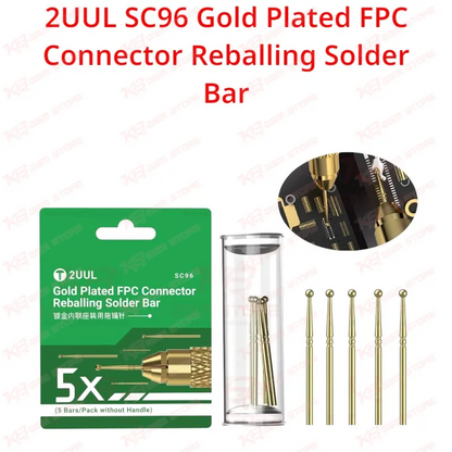 2UUL SC96 Gold Plated FPC Connector Reballing Solder Bar