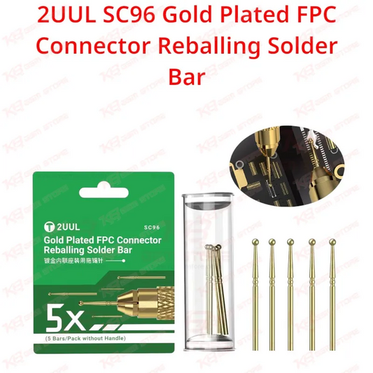 2UUL SC96 Gold Plated FPC Connector Reballing Solder Bar
