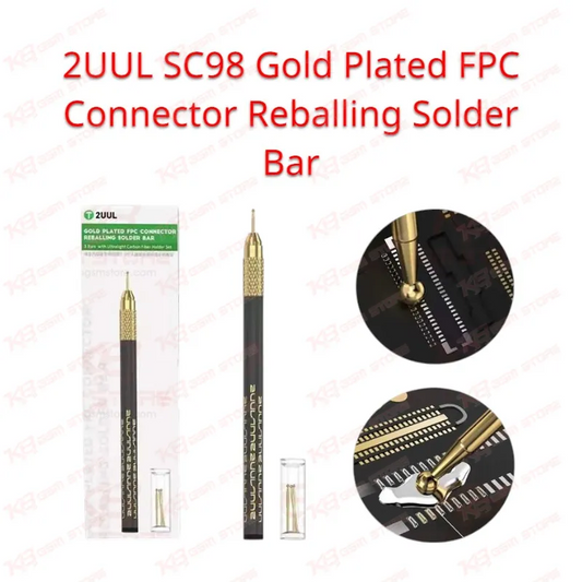 2UUL SC98 Gold Plated FPC Connector Reballing Solder Bar