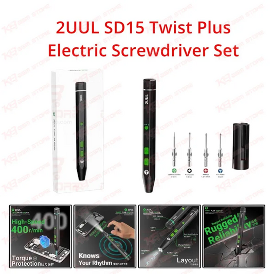 2UUL SD15 Twist Plus Electric Screwdriver Set