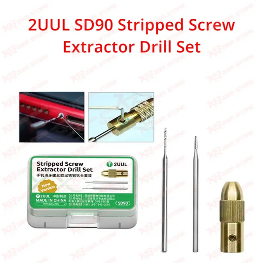 2UUL SD90 Stripped Screw Extractor Drill Set