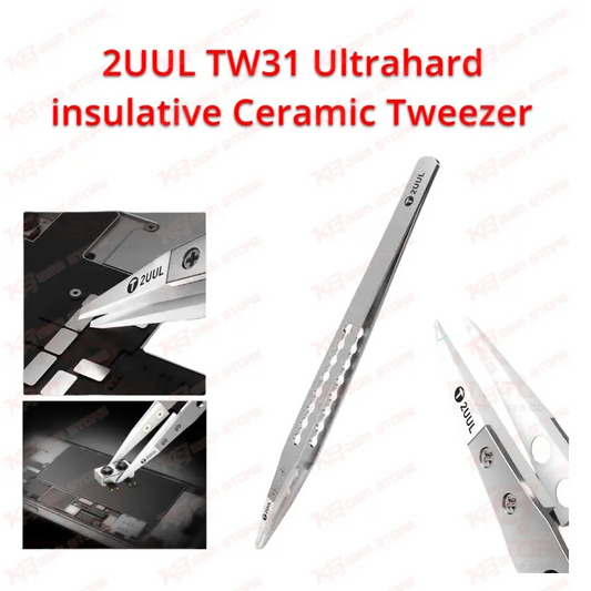 2UUL TW31 Ultrahard insulative Ceramic Tweezer