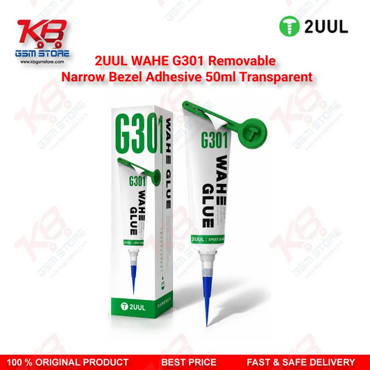 2UUL WAHE G301 Removable Narrow Bezel Adhesive 50ml Transparent