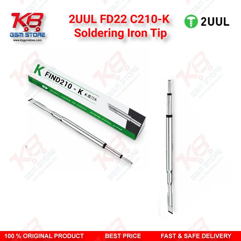 2UUL FD22 C210-K Soldering Iron Tip
