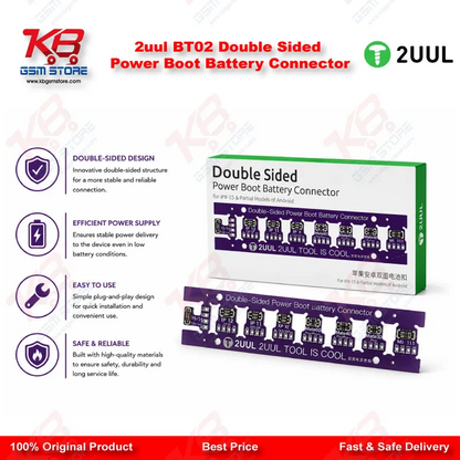 2uul BT02 Double Sided Power Boot Battery Connector