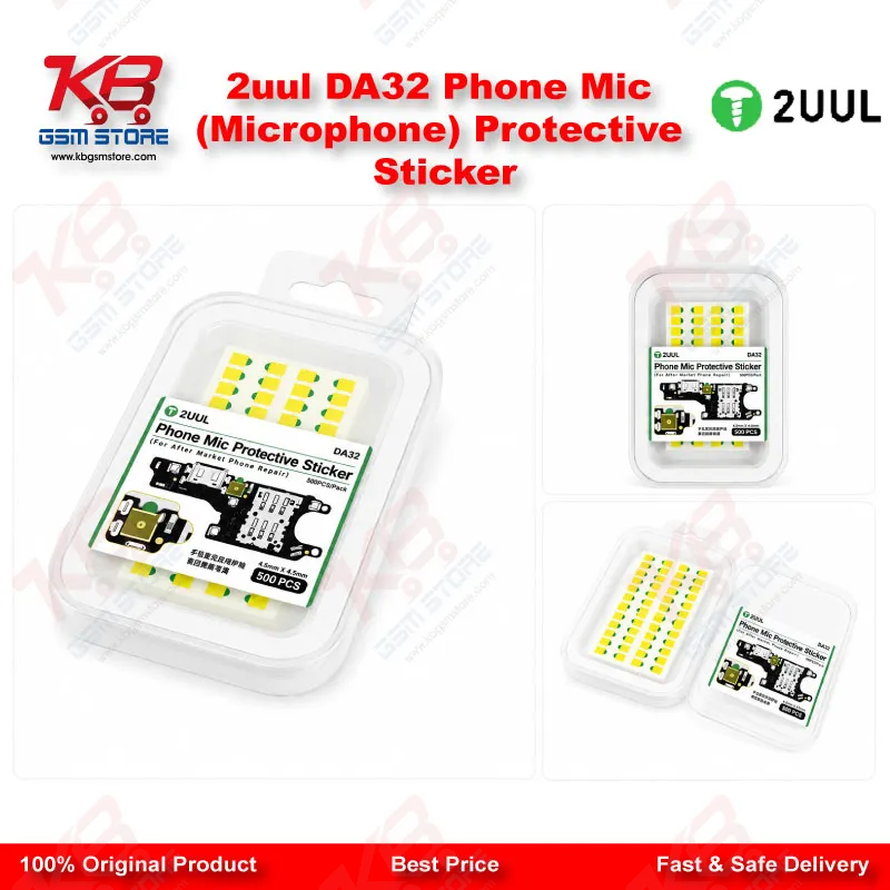 2uul DA32 Phone Mic (Microphone) Protective Sticker