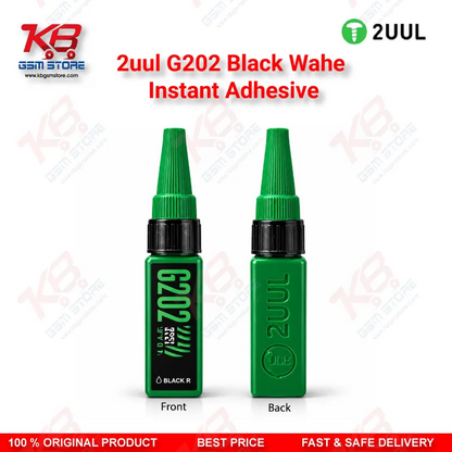 2uul G202 Black Wahe Instant Adhesive Phone Frame Glue