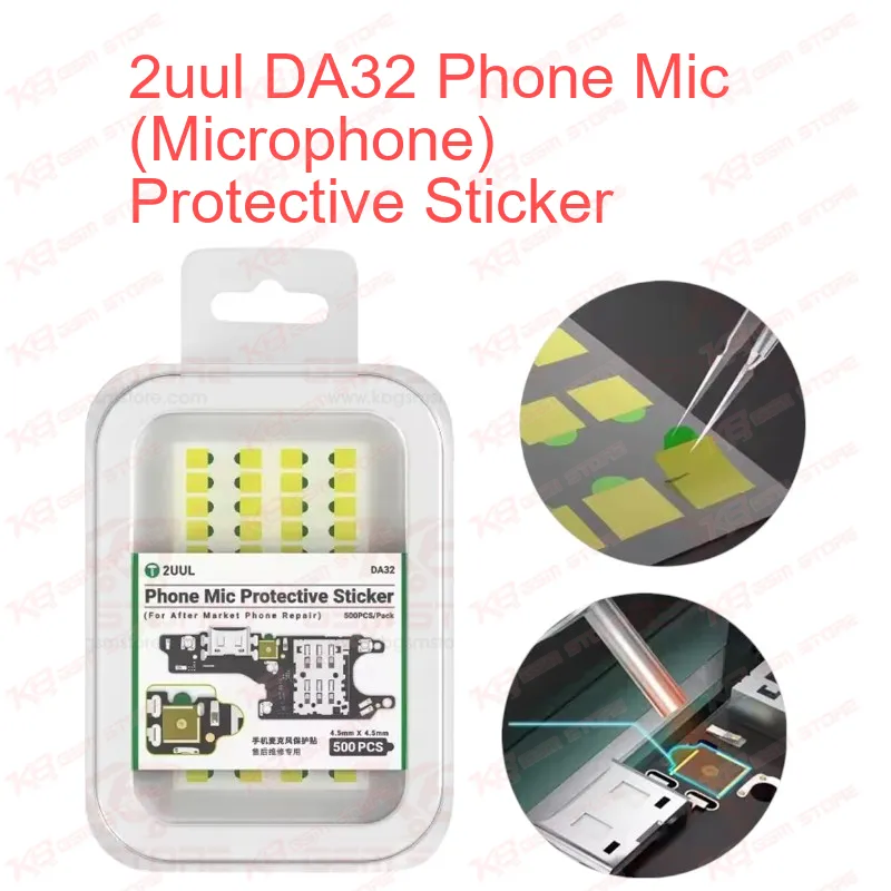 2uul DA32 Phone Mic (Microphone) Protective Sticker