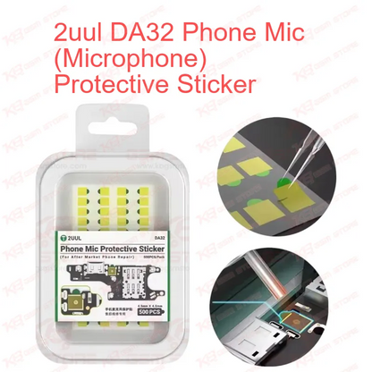 2uul DA32 Phone Mic (Microphone) Protective Sticker