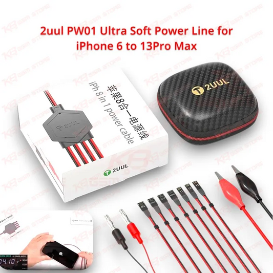 2uul PW01 Ultra Soft Power Line for iPhone 6 to 13Pro Max