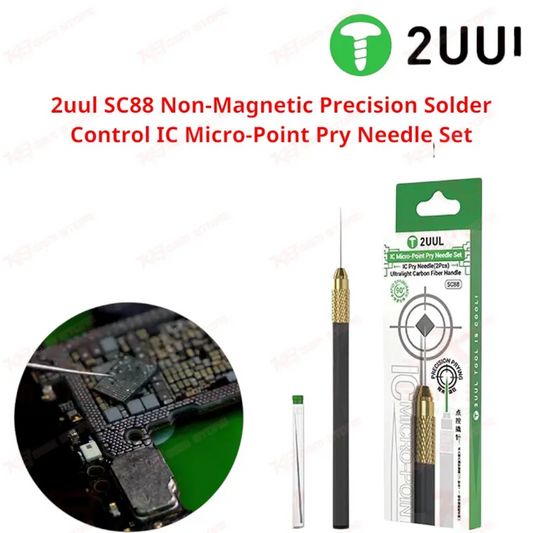2uul SC88 Non-Magnetic Precision Solder Control IC Micro-Point Pry Needle Set