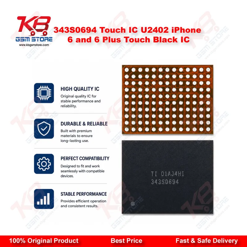 343S0694 U2402 Touch IC for iPhone 6 / 6 Plus – Touch Controller