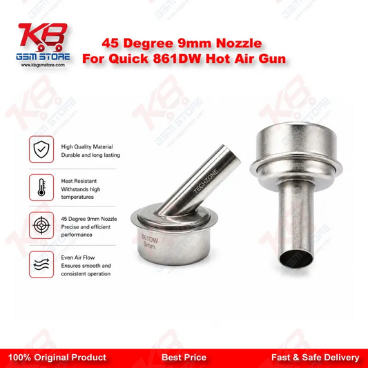 45 Degree 9mm Nozzle For Quick 861DW Hot Air Gun