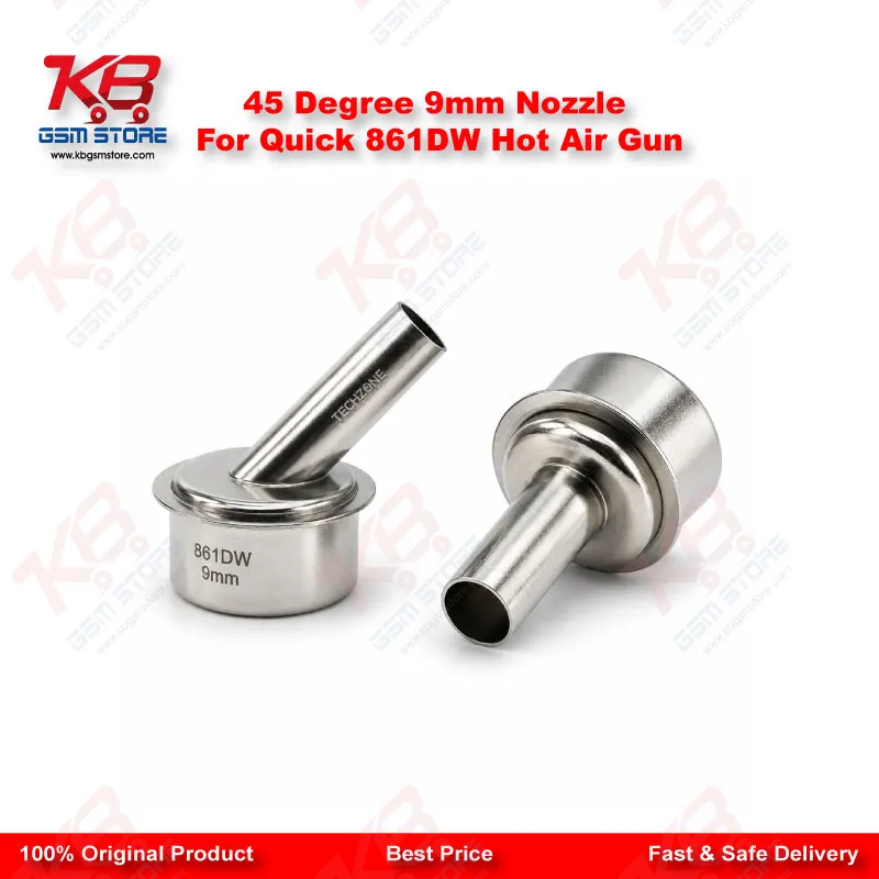 45 Degree 9mm Nozzle For Quick 861DW Hot Air Gun