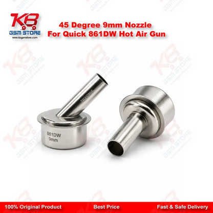 45 Degree 9mm Nozzle For Quick 861DW Hot Air Gun