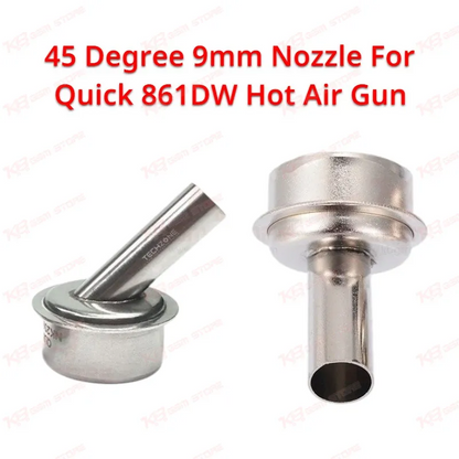 45 Degree 9mm Nozzle For Quick 861DW Hot Air Gun