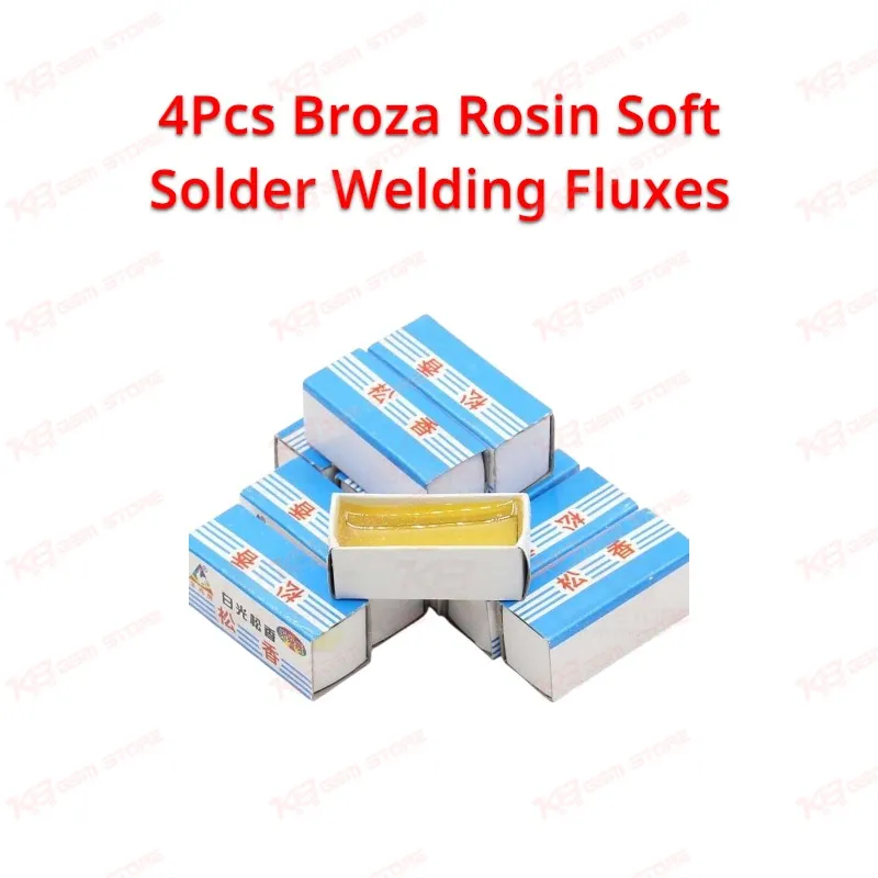 4Pcs Broza Rosin Soft Solder Welding Fluxes