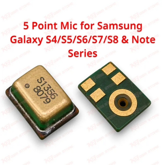 5 Point Mic for Samsung Galaxy S4/S5/S6/S7/S8 & Note Series
