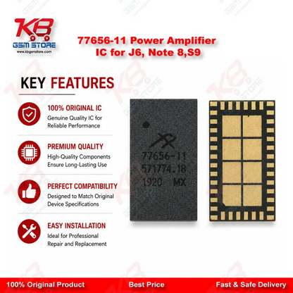 77656-11 Power Amplifier IC for J6, Note 8,S9