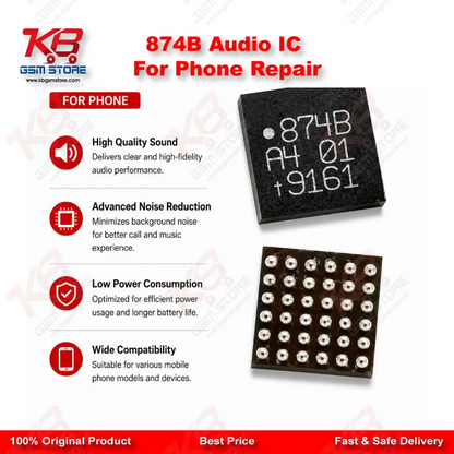 874B Audio IC For Phone Repair