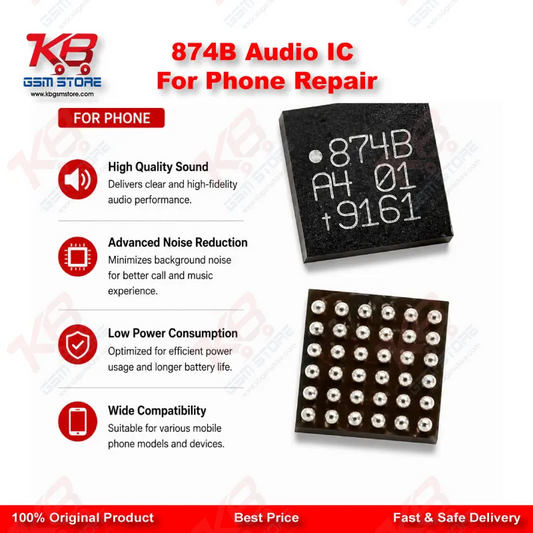 874B Audio IC For Phone Repair