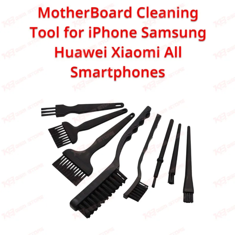 8 in 1 Brush PCB MotherBoard Cleaning Tool for iPhone Samsung Huawei Xiaomi All Smartphones