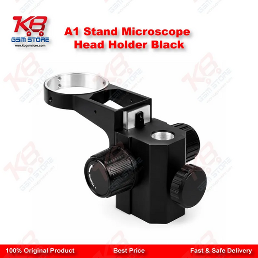 A1 Stand Microscope Head Holder Black
