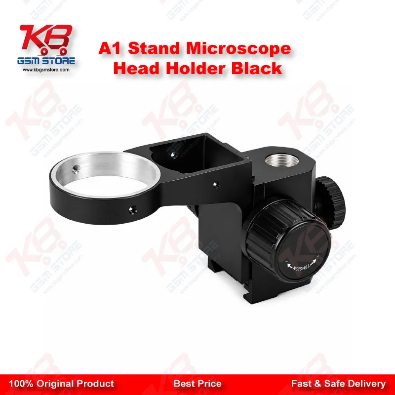 A1 Stand Microscope Head Holder Black