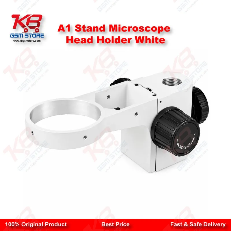 A1 Stand Microscope Head Holder White