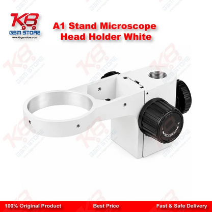 A1 Stand Microscope Head Holder White