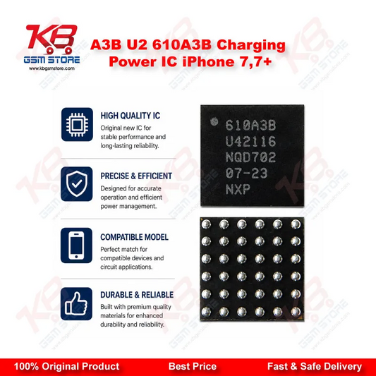 A3B U2 610A3B Charging Power IC iPhone 7, 7+