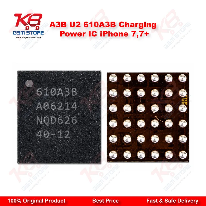 A3B U2 610A3B Charging Power IC iPhone 7, 7+