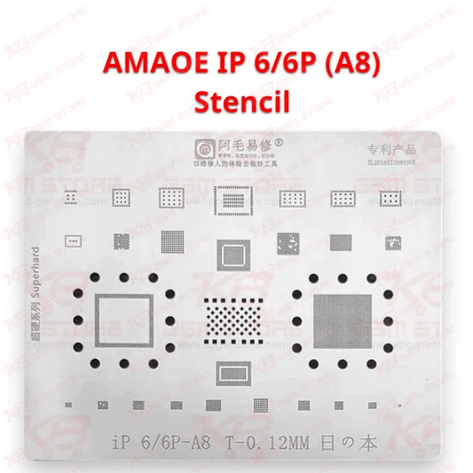 AMAOE IP 6/6P (A8) Stencil