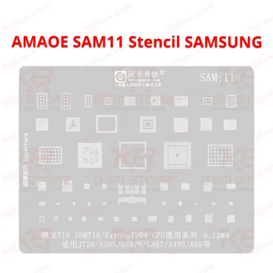 AMAOE SAM11 Stencil SAMSUNG